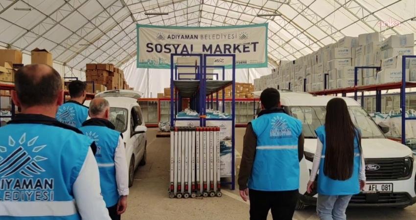 Adıyaman Belediyesi, 3 bin 94 ailenin Sosyal Destek Kart’larına toplam