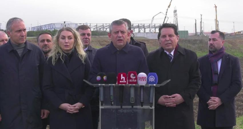 CHP Genel Başkanı Özgür Özel, "Bugün burada yapılan iş sürece