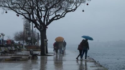 AKOM’un son hava tahmin raporuna göre; İstanbul başta olmak üzere