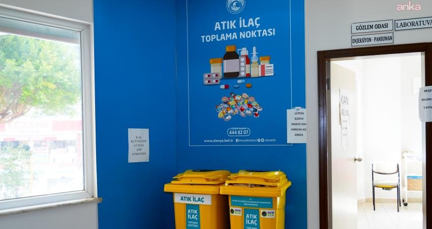 Alanya Belediyesi, 26 aile sağlığı merkezinden 719 kilogram atık ilaç topladı Alanya Belediyesi’nin kullanılmayan ve son kullanma tarihi geçmiş ilaçların çevreye