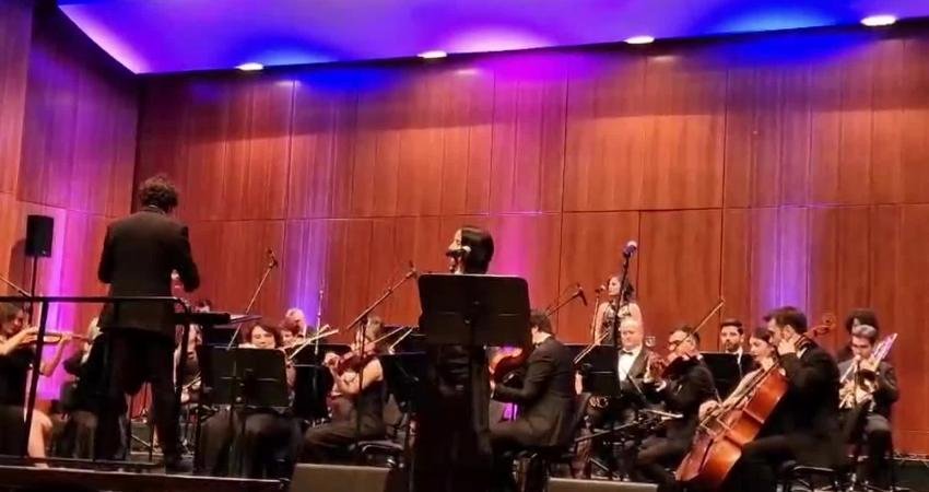 Hatay Akademi Senfoni Orkestrası, Almanya’nın Aalen kentinde depremden etkilenen çocuk