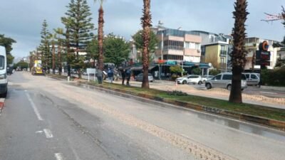 Kent genelinde etkili olan şiddetli yağış nedeniyle oluşan olumsuzluklara anında