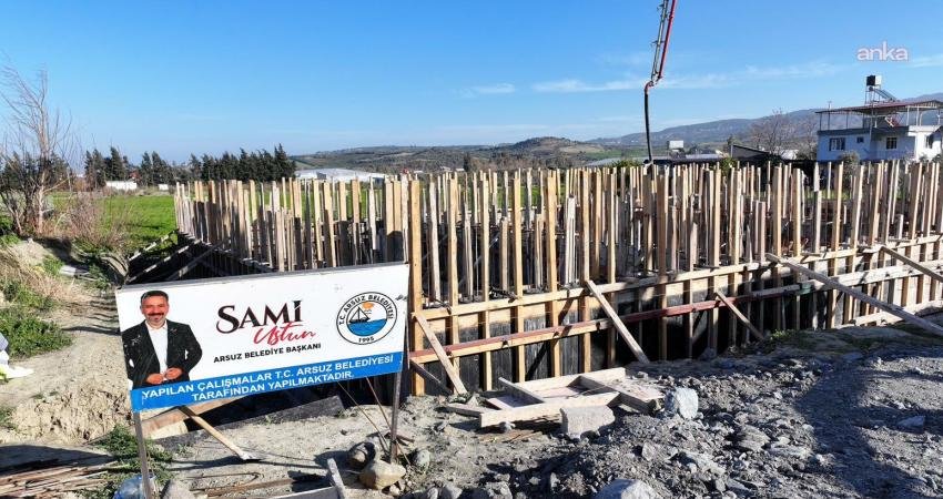 Arsuz Belediye Başkanı Sami Üstün, "Üçgüllük halkının uzun zamandır eksikliğini