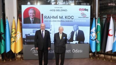 Ankara Ticaret Odası (ATO) Yönetim Kurulu Başkanı Gürsel Baran, Koç Holding