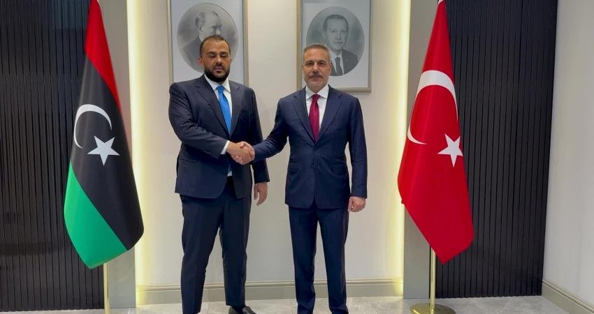 Dışişleri Bakanı Hakan Fidan, Libya Milli Birlik Hükümeti Savunma Bakan