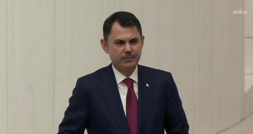 Çevre, Şehircilik ve İklim Değişikliği Bakanı Murat Kurum, CHP Genel