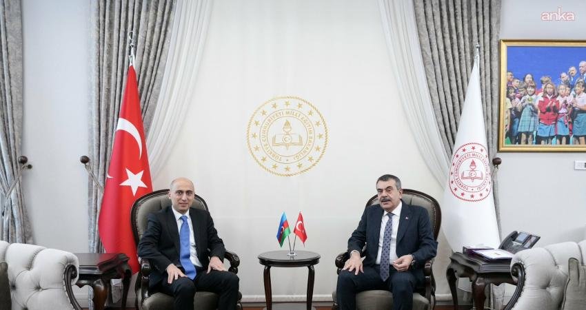 Milli Eğitim Bakanı Yusuf Tekin, Azerbaycan Bilim ve Eğitim Bakanı