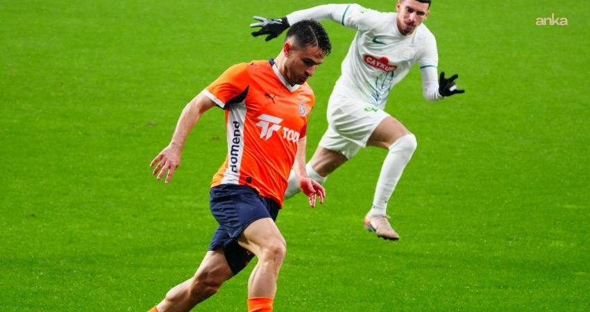 Başakşehir, Süper Lig’in 20.haftasında konuk ettiği Rizespor ile 2-2 berabere