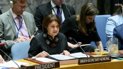 Birleşmiş Milletler (BM) Siyasi İşlerden Sorumlu Genel Sekreter Yardımcısı Rosemary DiCarlo,