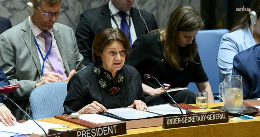 Birleşmiş Milletler (BM) Siyasi İşlerden Sorumlu Genel Sekreter Yardımcısı Rosemary DiCarlo,