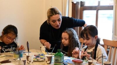 Bozüyük Belediyesi'nin yoğun ilgi gören Belediyemiz Sanatevi Sömestir Tatili Atölyeleri,