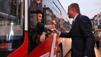 Buca Belediyesi, Şirinyer İzban İstasyonu karşısında kurduğu mobil araç ile