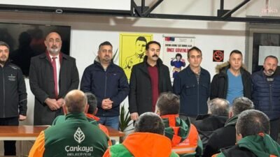 Çankaya Belediye Başkan Yardımcısı Yusuf Aknişan ile DİSK Genel-İş Ankara