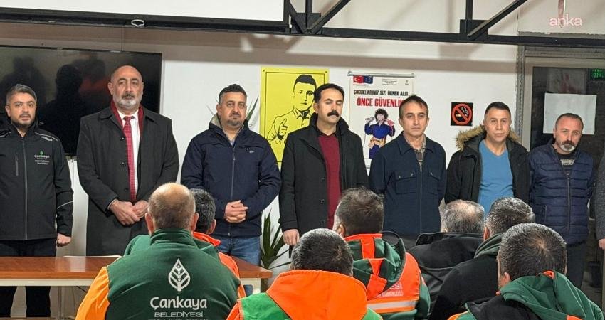 Çankaya Belediye Başkan Yardımcısı Yusuf Aknişan ile DİSK Genel-İş Ankara