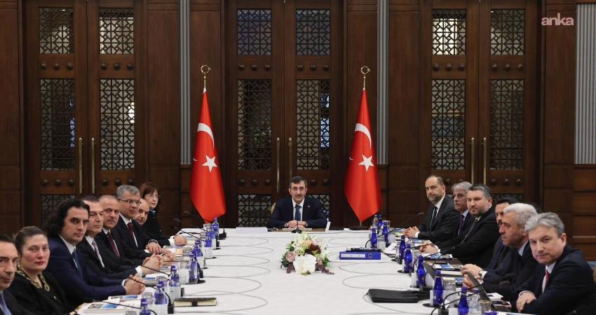 Cumhurbaşkanı Yardımcısı Cevdet Yılmaz, Türkiye Coğrafi Bilgi Sistemi Kurulu’nun 7’nci