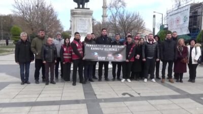 CHP Edirne Halkçı Liseliler İl Başkanlığı, yarıyıl sonunda öğrencilere verilen