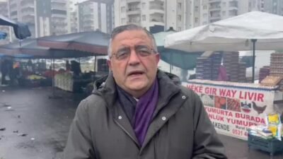 CHP Genel Başkan Yardımcısı Sezgin Tanrıkulu, Diyarbakır’daki pazar esnafının zor