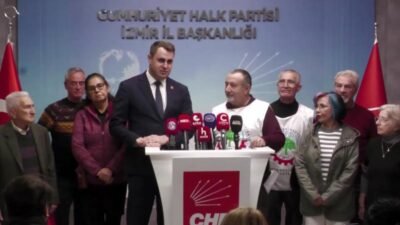 CHP İzmir İl Başkanı Çağatay Güç, Tüm Emeklilerin Sendikası İzmir