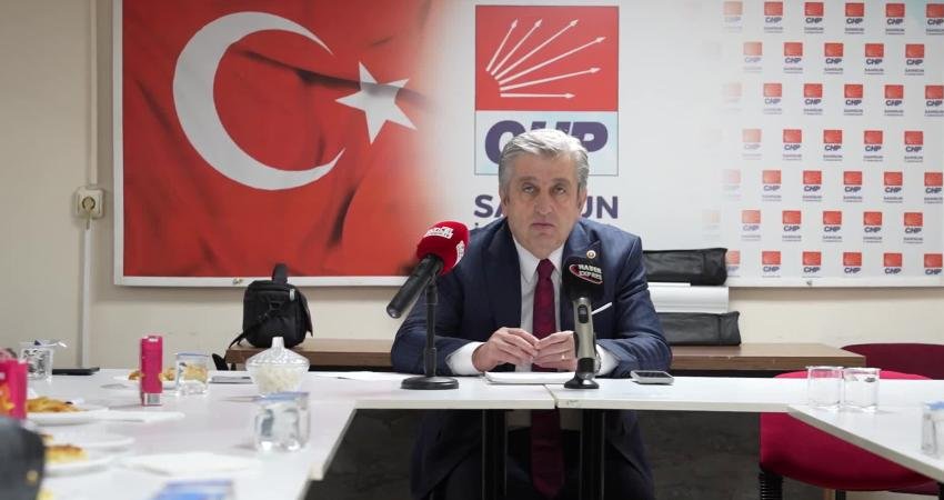 CHP Samsun Milletvekili Murat Çan, "AKP çözümün değil, krizin adresidir.