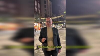 CHP Balıkesir Milletvekili Serkan Sarı, pazar ziyaretinde emeklilerle bir araya