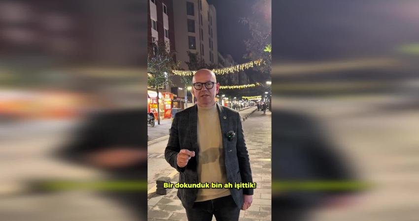 CHP Balıkesir Milletvekili Serkan Sarı, pazar ziyaretinde emeklilerle bir araya