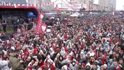 CHP’nin Denizli’deki “Millet İradesine Sahip Çıkıyor” mitinginde Denizli halkına Silivri'den