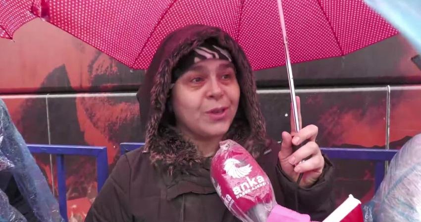 CHP’nin Denizli’deki “Millet İradesine Sahip Çıkıyor” mitinginde konuşan bir vatandaş,