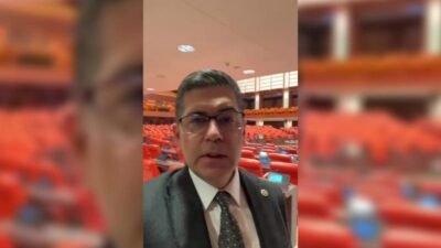 CHP Isparta Milletvekili Hikmet Yalım Halıcı, partisinin TBMM Genel Kurulu'nda