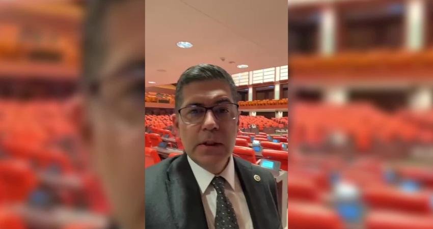 CHP Isparta Milletvekili Hikmet Yalım Halıcı, partisinin TBMM Genel Kurulu'nda