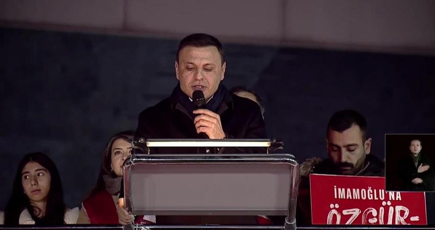 CHP'nin tutuklu Cumhurbaşkanı Adayı Ekrem İmamoğlu, "Sadece hukukun ve demokrasinin