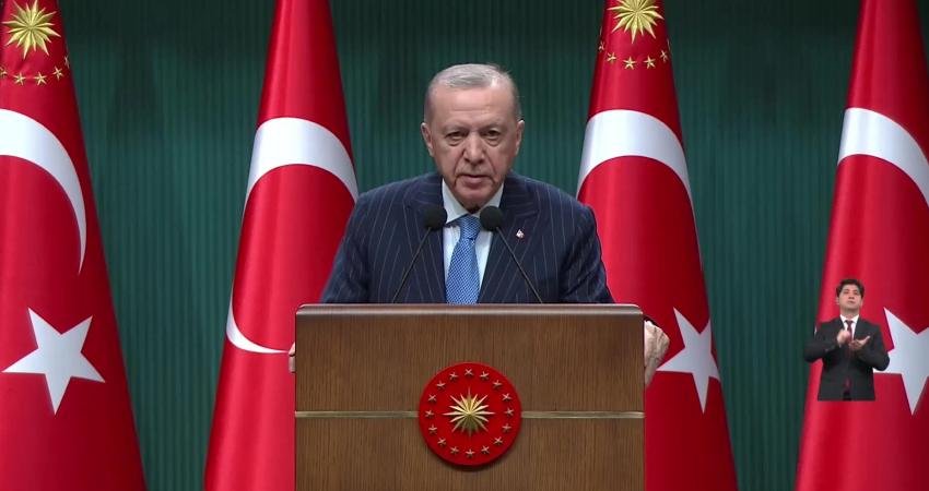 Cumhurbaşkanı Recep Tayyip Erdoğan, "Dünyanın neresinde olursa olsun siyasi meşruiyeti