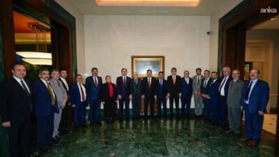 Cumhurbaşkanı Yardımcısı Cevdet Yılmaz, Avrupa’dan gelen Ezidi toplumu temsilcilerini Cumhurbaşkanlığı