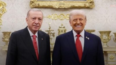 Cumhurbaşkanı Recep Tayyip Erdoğan, ABD Başkanı Donald Trump ile bir