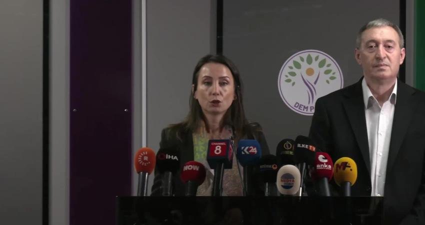 DEM Parti Eş Genel Başkanı Tülay Hatimoğulları, "Türkiye, Suriye'de barışın