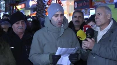 DEM Parti İstanbul İl Başkanlığı, Sancaktepe Demokrasi Caddesi'nde Suriye'nin kuzeyindeki