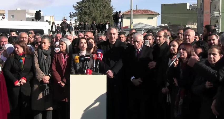 DEM Parti Eş Genel Başkan Tülay Hatimoğulları "'Rojava'daki yönetim 10 Mart