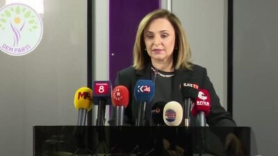 DEM Parti Sözcüsü Ayşegül Doğan, Rojava'ya insani yardımların ulaşması için