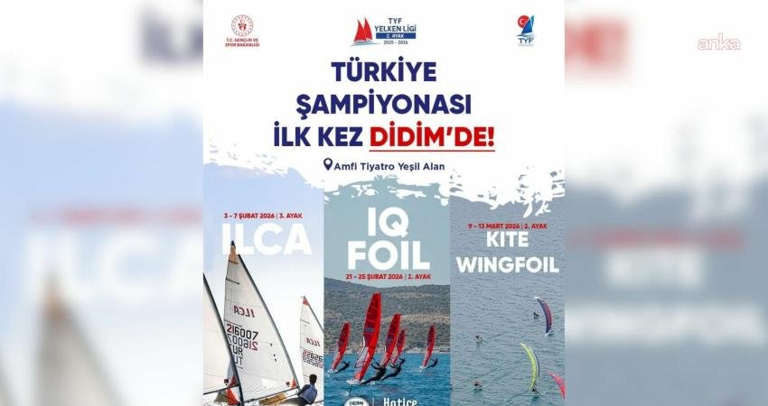 Didim, Türkiye Yelken Federasyonu’nun (TYF) 2026 Faaliyet Programı kapsamında yer