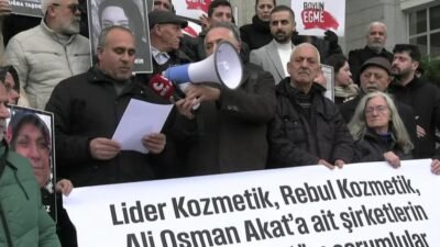 Kocaeli’nin Dilovası ilçesinde Ravive Kozmetik yangınında yaşamını yitiren 3’ü çocuk