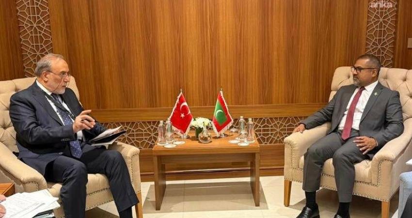 Dışişleri Bakan Yardımcısı Kulaklıkaya, Maldivler Dışişleri Bakanı Abdulla Halil ile görüştü Dışişleri Bakan Yardımcısı Musa Kulaklıkaya, Maldivler Dışişleri Bakanı Abdulla Halil ile