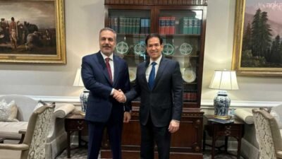 Dışişleri Bakanı Hakan Fidan, ABD Dışişleri Bakanı Marco Rubio ile