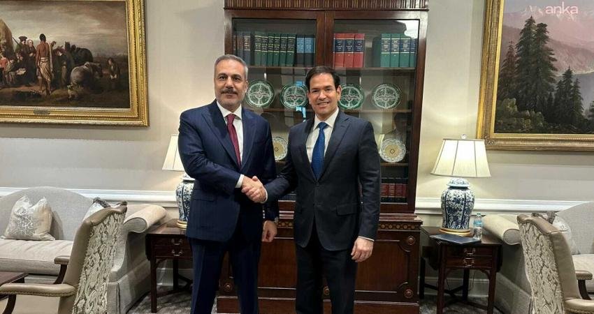 Dışişleri Bakanı Hakan Fidan, ABD Dışişleri Bakanı Marco Rubio ile