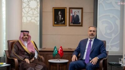 Dışişleri Bakanı Hakan Fidan, Suudi Arabistan Dışişleri Bakanı Faysal bin