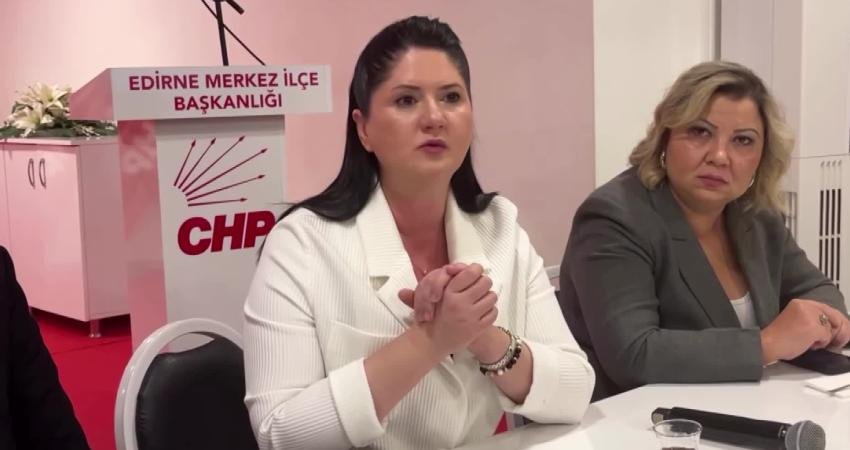 Edirne Belediye Başkanı Filiz Gencan, "içme suyuna kimyasal madde karıştı"