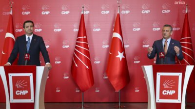 Saadet Partisi Genel Başkanı Mahmut Arıkan, CHP Genel Başkanı Özgür