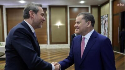 Enerji ve Tabii Kaynaklar Bakanı Alparslan Bayraktar, Libya Başbakanı Abdülhamid