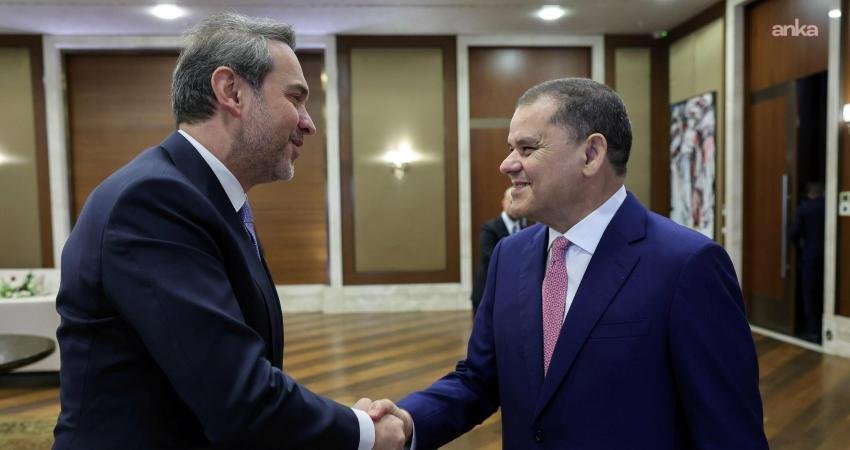 Enerji ve Tabii Kaynaklar Bakanı Alparslan Bayraktar, Libya Başbakanı Abdülhamid
