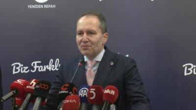 Yeniden Refah Partisi Genel Başkanı Fatih Erbakan, Konya'da partisinin belediye