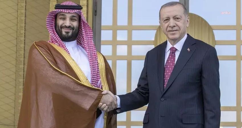 Cumhurbaşkanı Recep Tayyip Erdoğan, Suudi Arabistan Veliaht Prensi Muhammed Bin