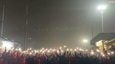 Türkiye İşçi Partisi (TİP) Genel Başkanı Erkan Baş, Migros'un depo